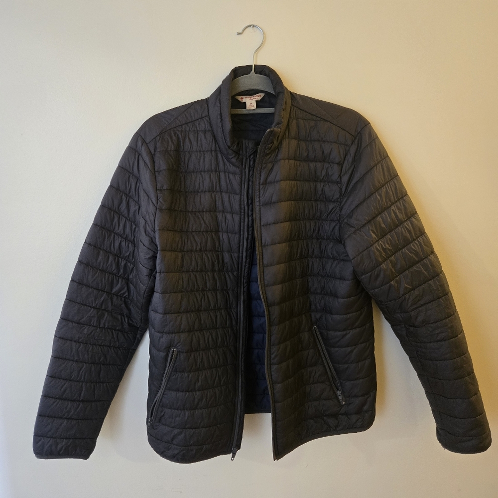 Brooks Brothers quilted light puffer jacket.